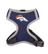 Picture of Denver Broncos Dog Harness Vest.