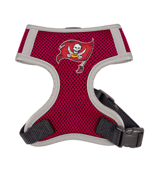 Picture of Tampa Bay Buccaneers Dog Harness Vest.
