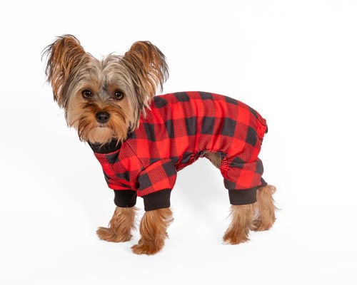 Picture of HD Lightweight Buffalo Check Pajamas - Red