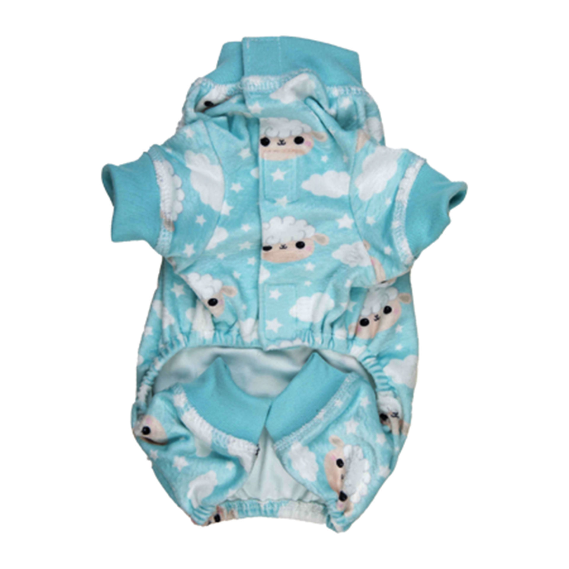 Picture of HD Lightweight Sheep Pajamas - Blue