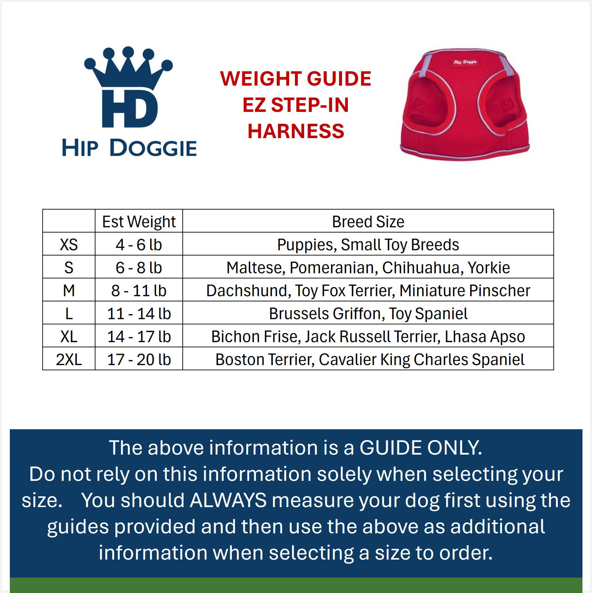 Picture of EZ Step-In Harness Vest - Black HD Crown