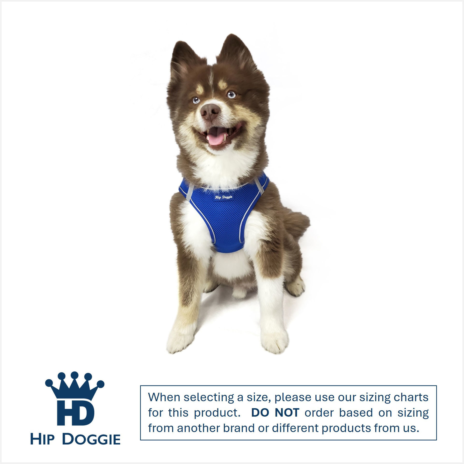 Picture of EZ Step-In Harness Vest - Royal Blue