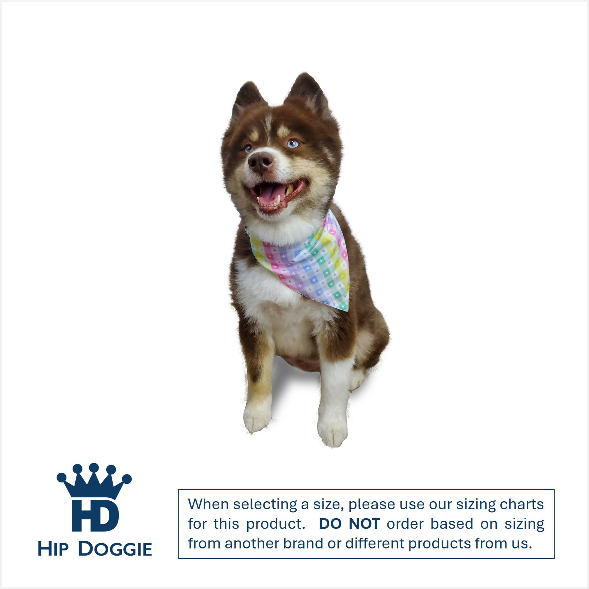 Picture of Two Sided Bandana - Born to be a Unicorn
