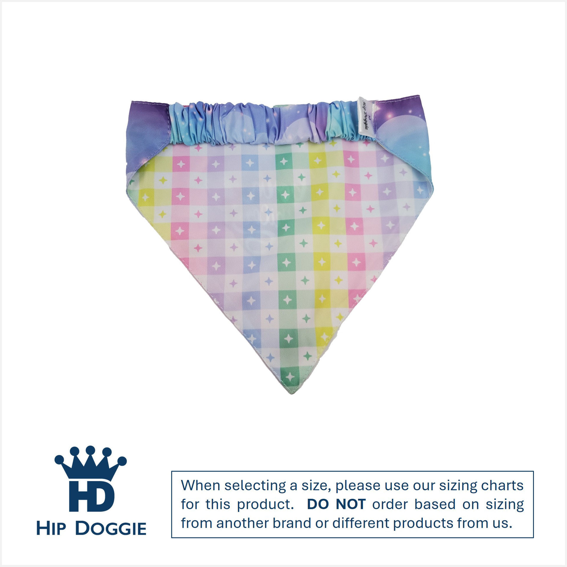 Picture of Two Sided Bandana - Born to be a Unicorn