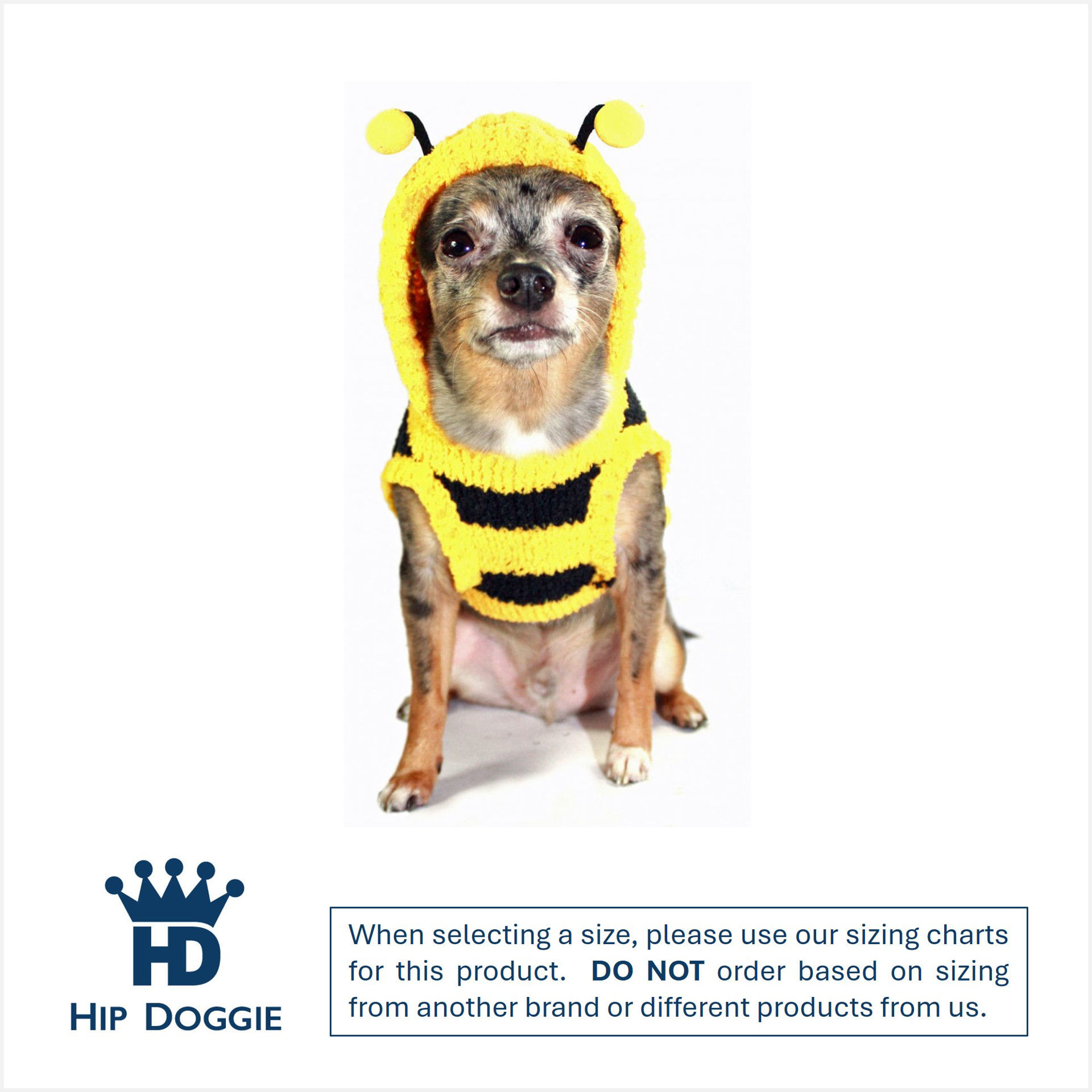 Picture of Chenille Bumble Bee Hoodie