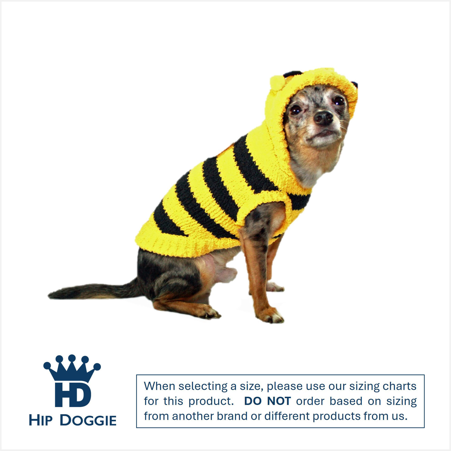 Picture of Chenille Bumble Bee Hoodie