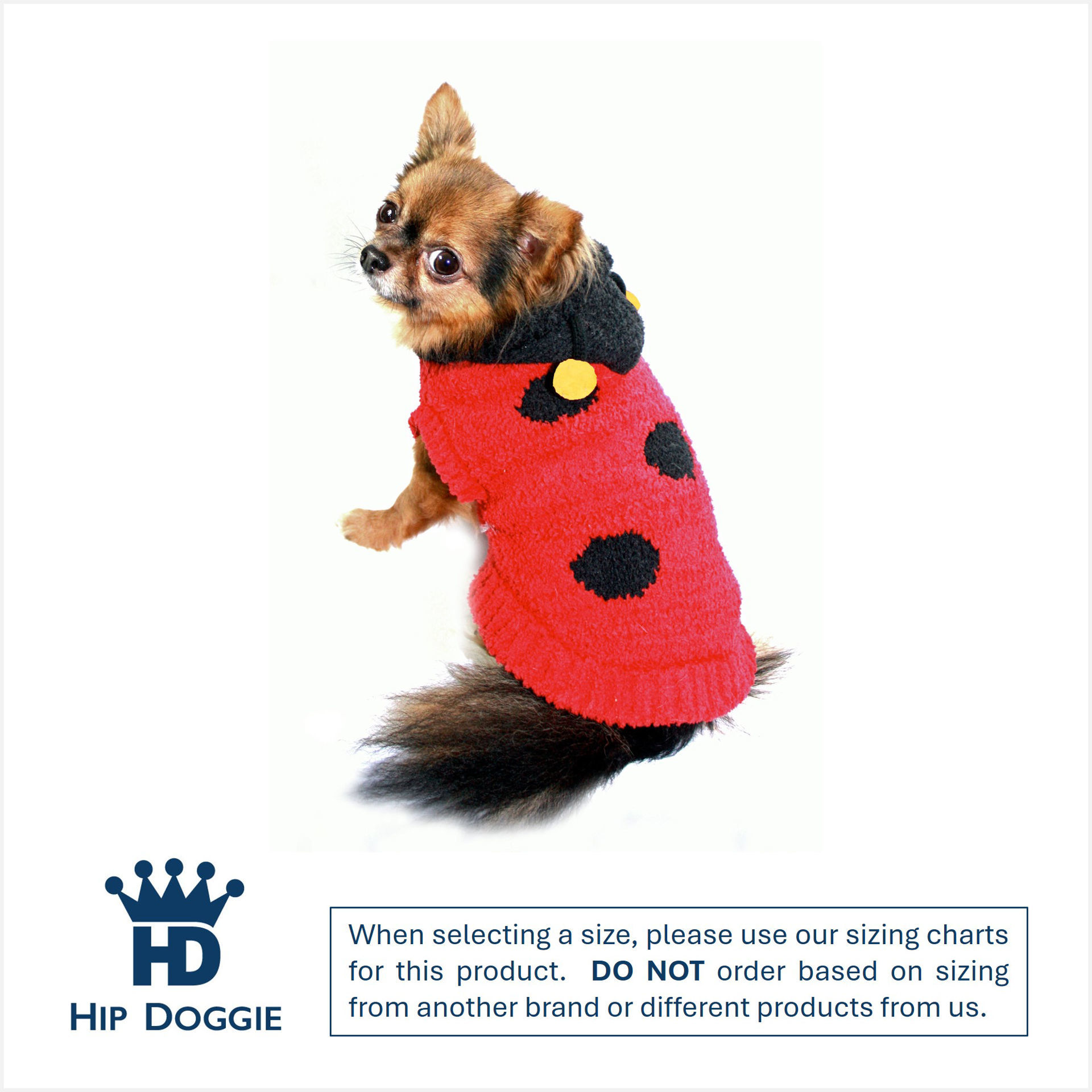Picture of Chenille Lady Bug Hoodie