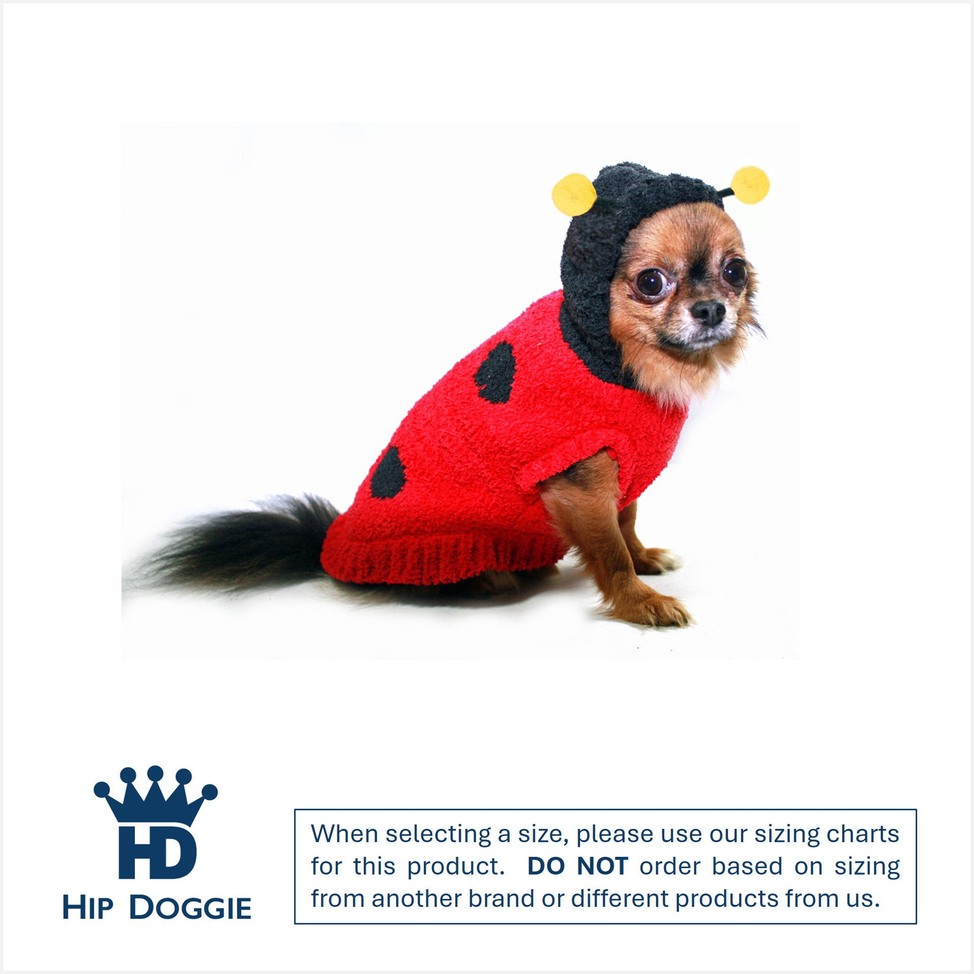 Picture of Chenille Lady Bug Hoodie