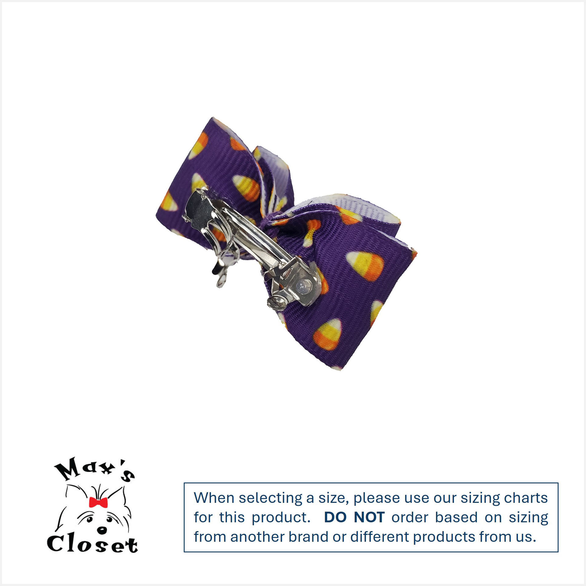 Picture of Hair Bows - Sm Candy Corn