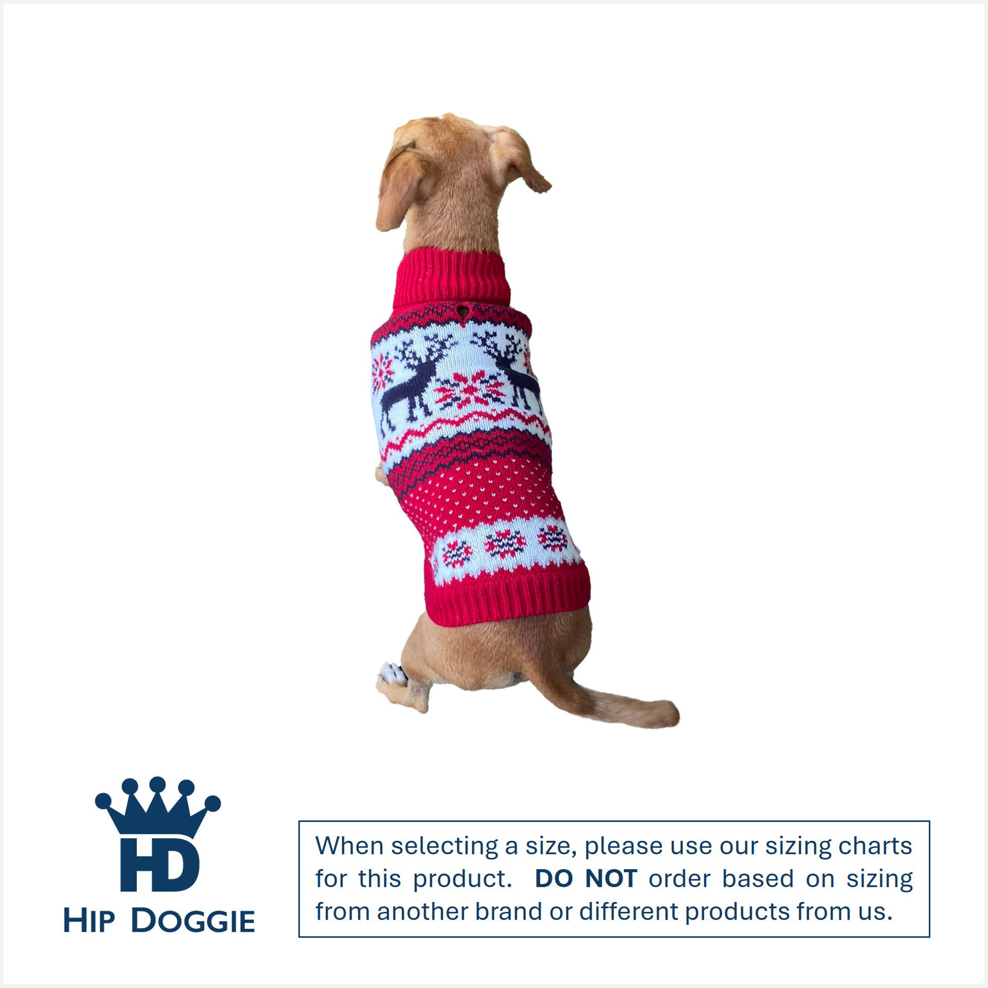 Picture of Fair Isle Sweater Red/Navy