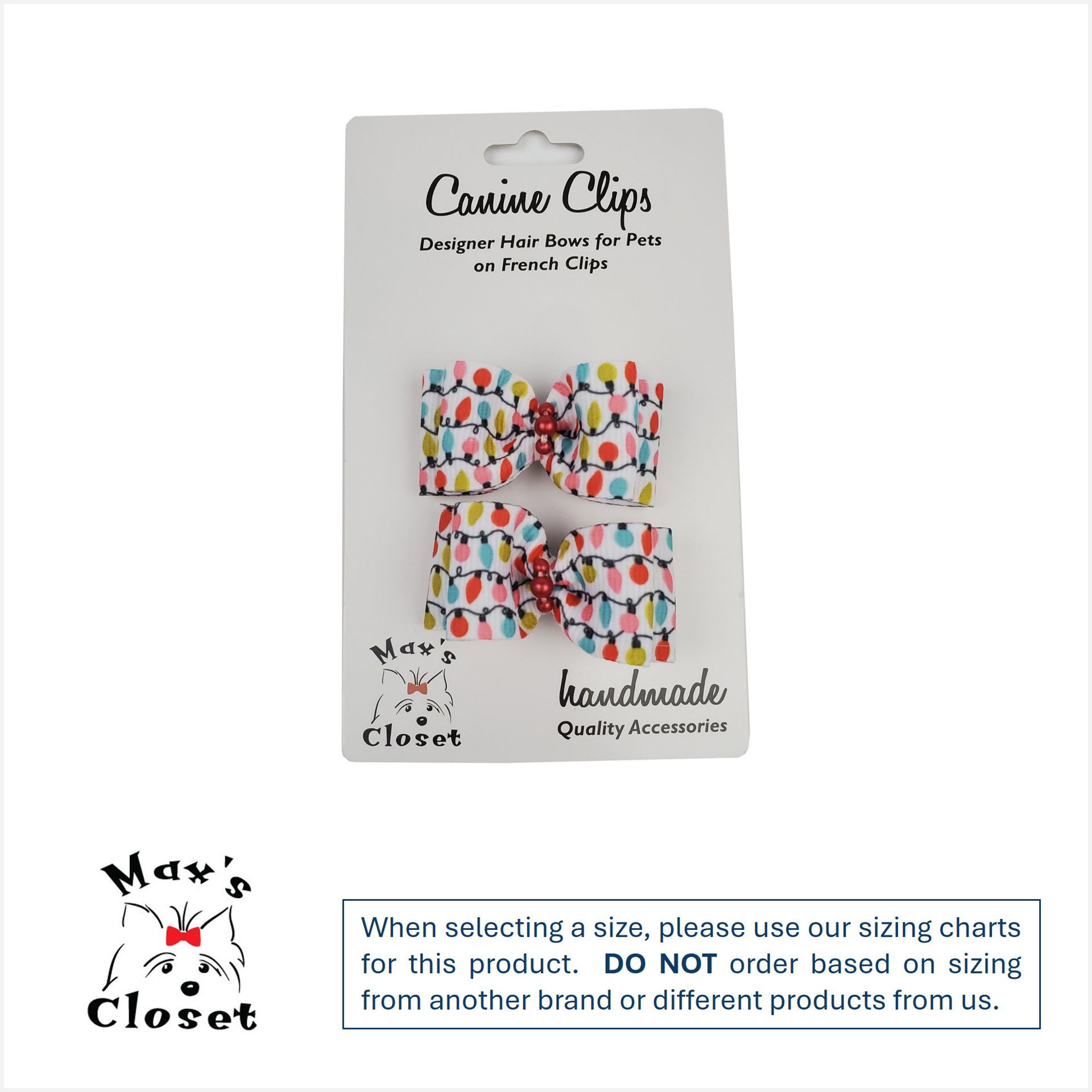 Picture of Hair Bows - Sm Christmas Lights